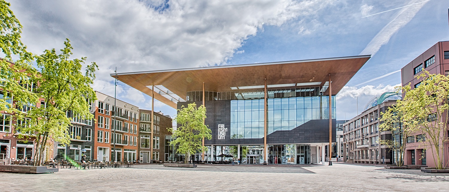 Het Fries Museum - het museum van Friesland, in Leeuwarden